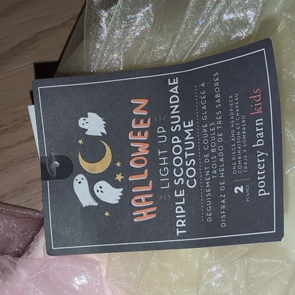 Pottery Barn Kids Pastel Ice Cream Costume - Picture 3 of 6